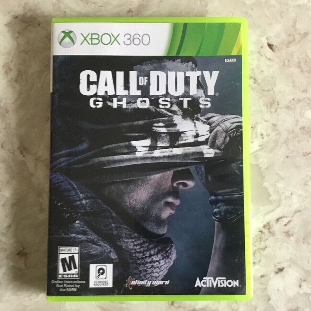 Call of Duty Ghosts Xbox 360 2013 CIB Includes Both Discs & Manual, Tested/Works